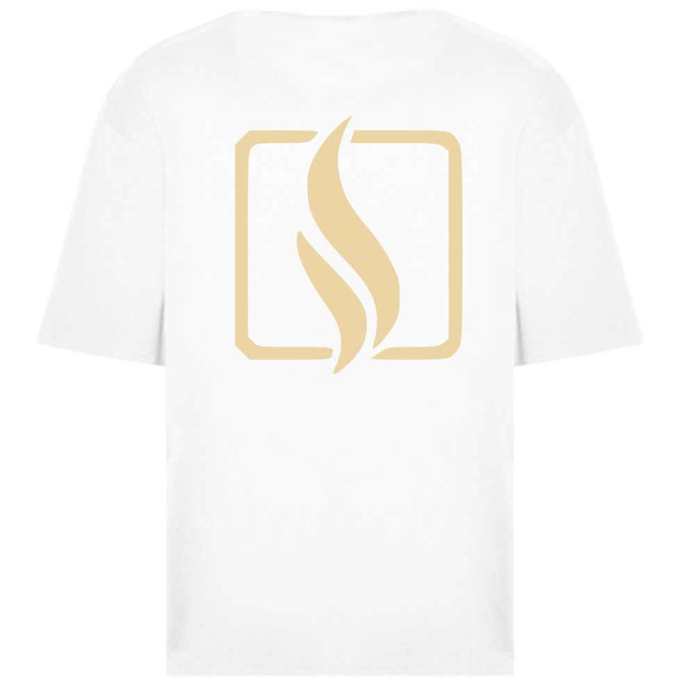 Oversized T-Shirt 'YS Noir' White