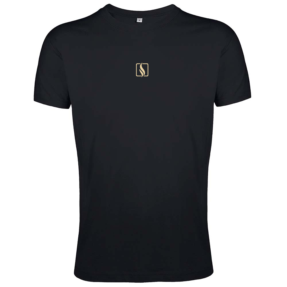 Men's Fit 'YS' Black T-Shirt
