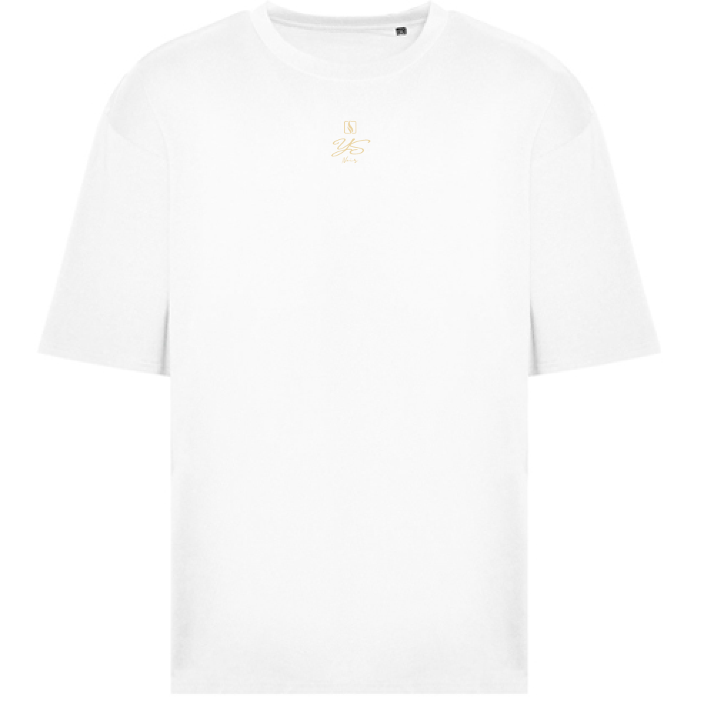 Oversized T-Shirt 'YS Noir' White