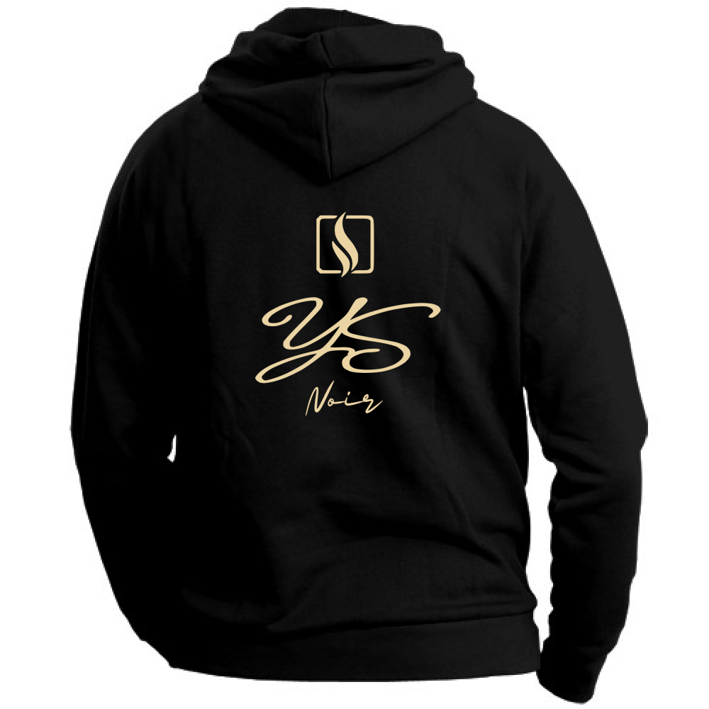 Unisex Hoodie 'YS Noir' Black