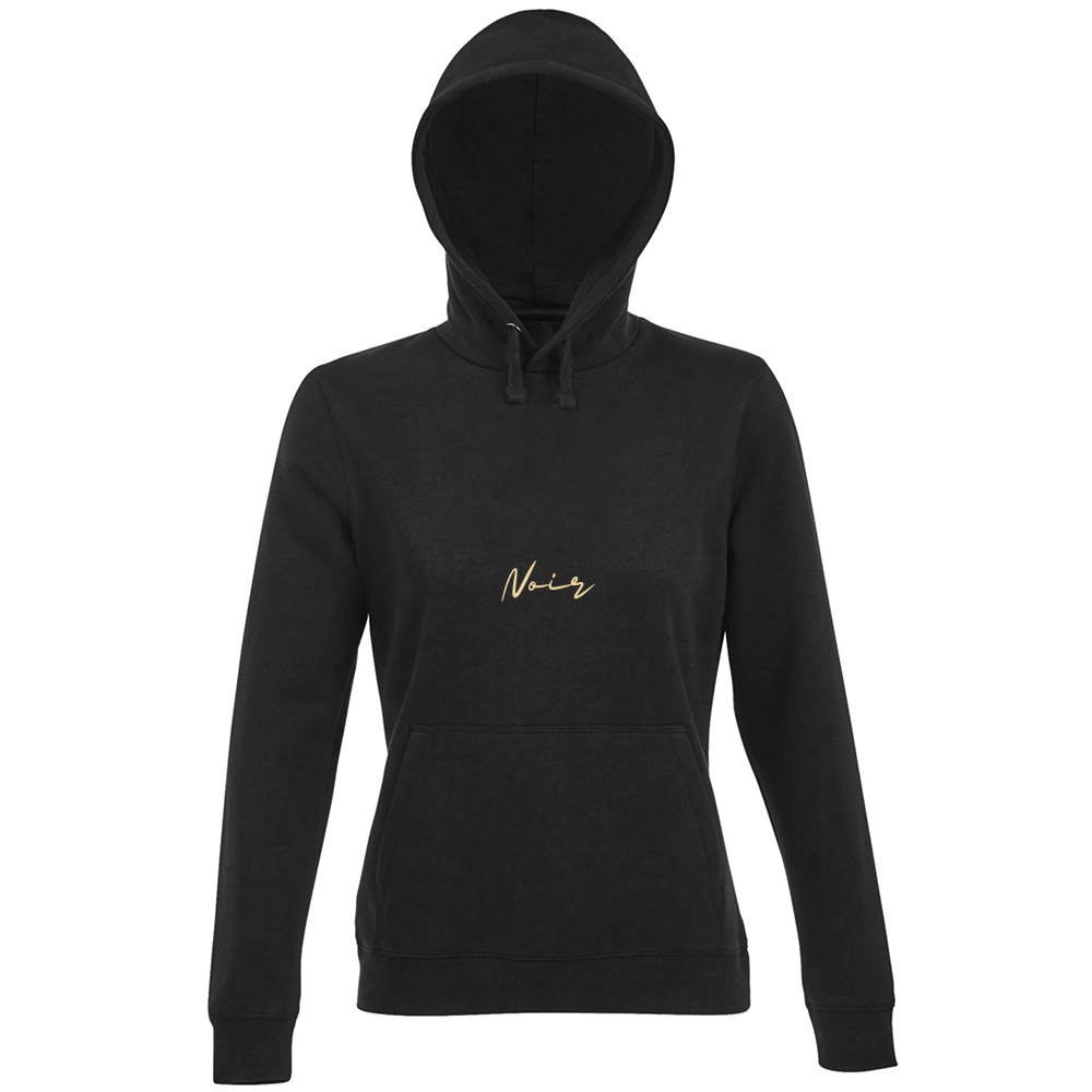 Hoodie Premium Donna 'YS Noir' Black