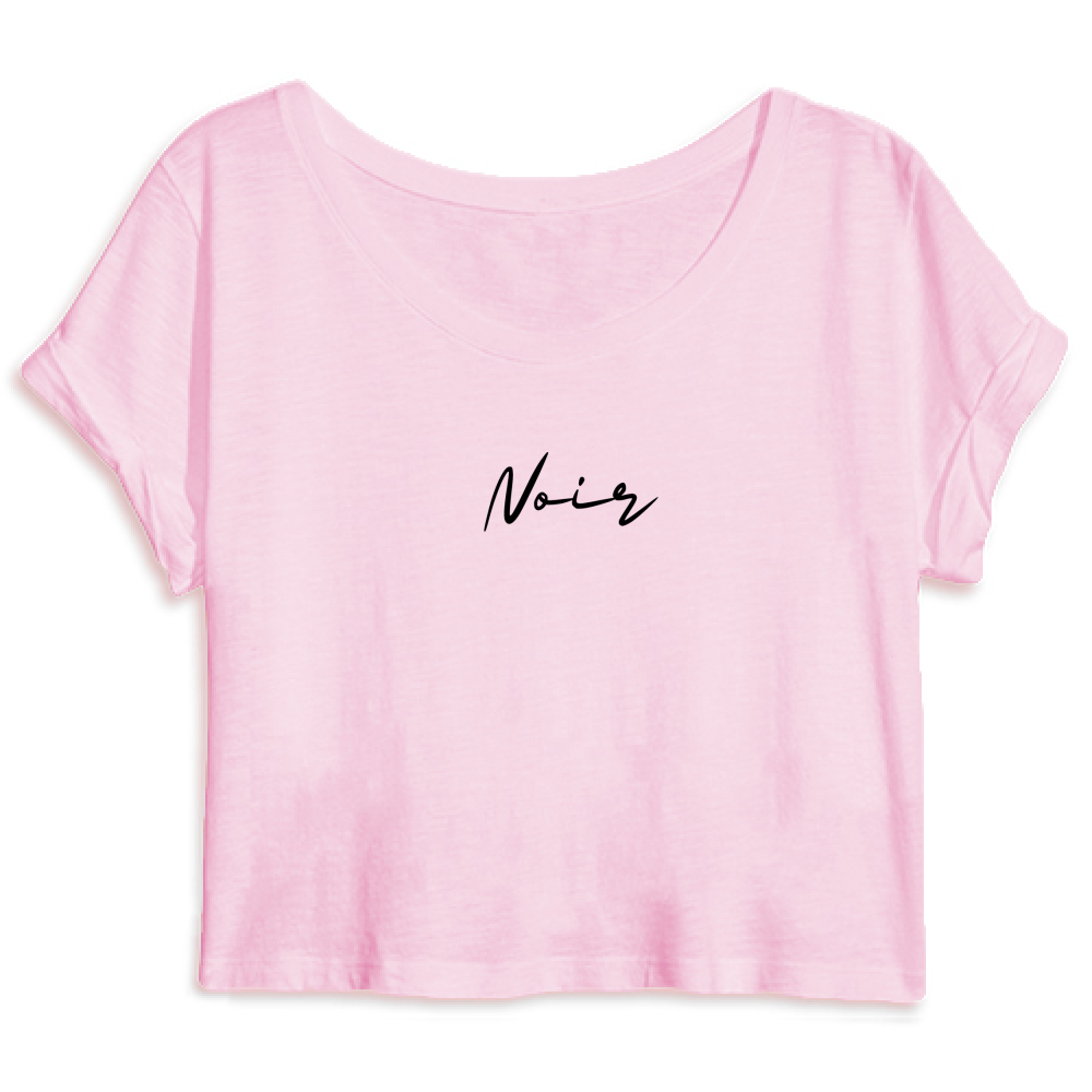 Top Crop 'Noir' Pink