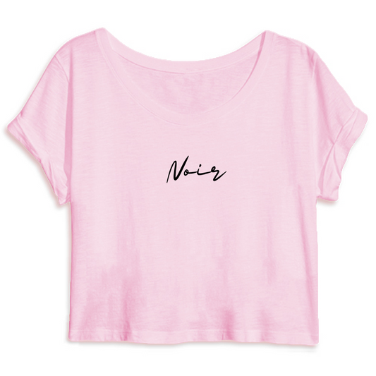 Top Crop 'Noir' Pink