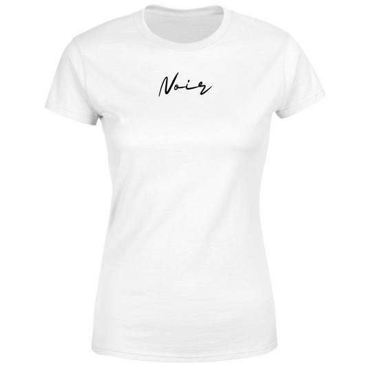 T-Shirt Donna 'Noir' White